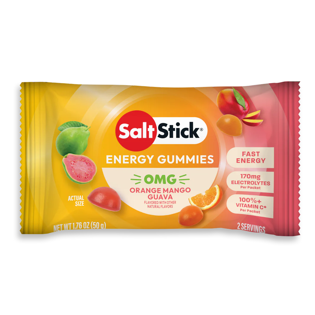 Saltstick energy gums OMG pomeranč mango guava