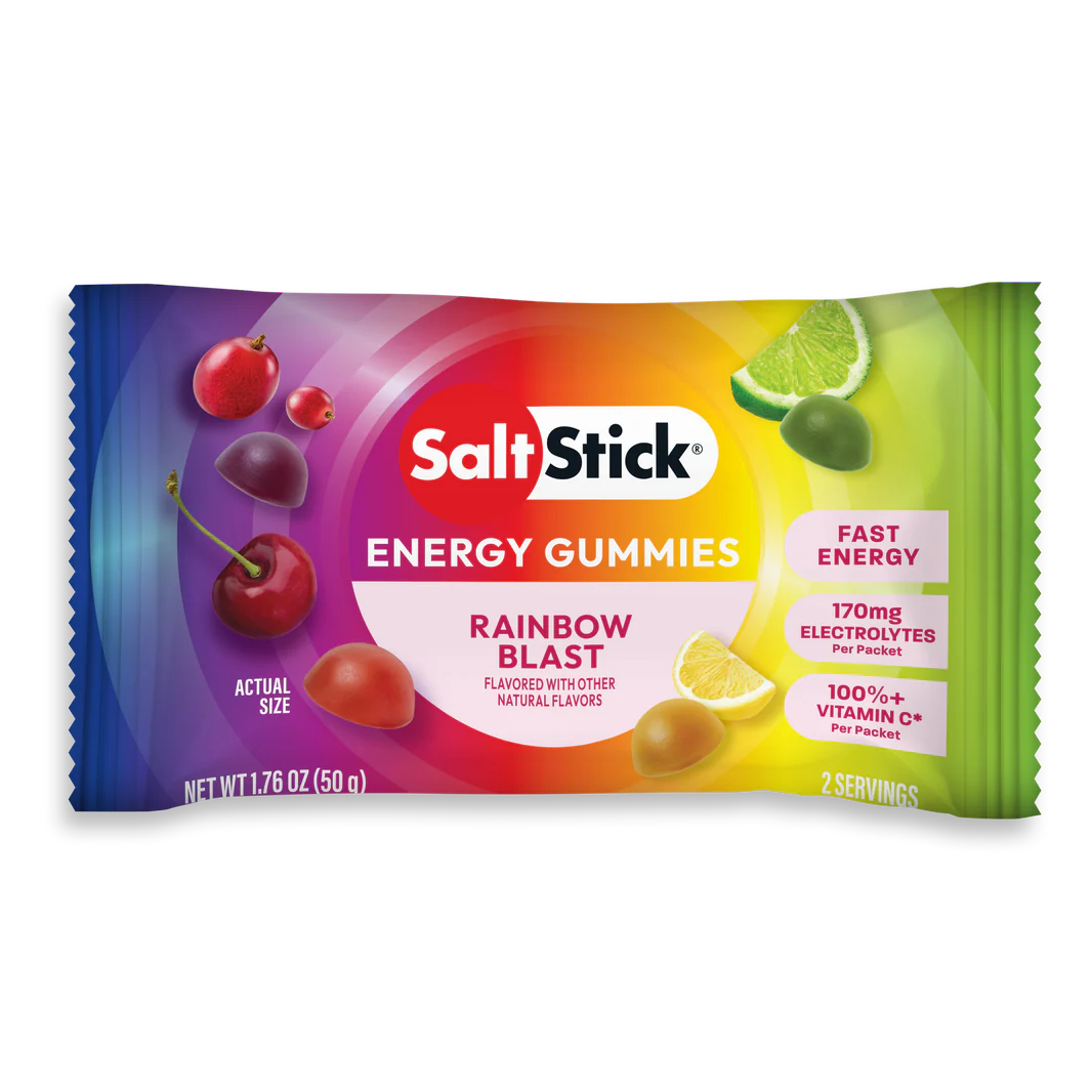 Saltstick energy gums rainbow blast